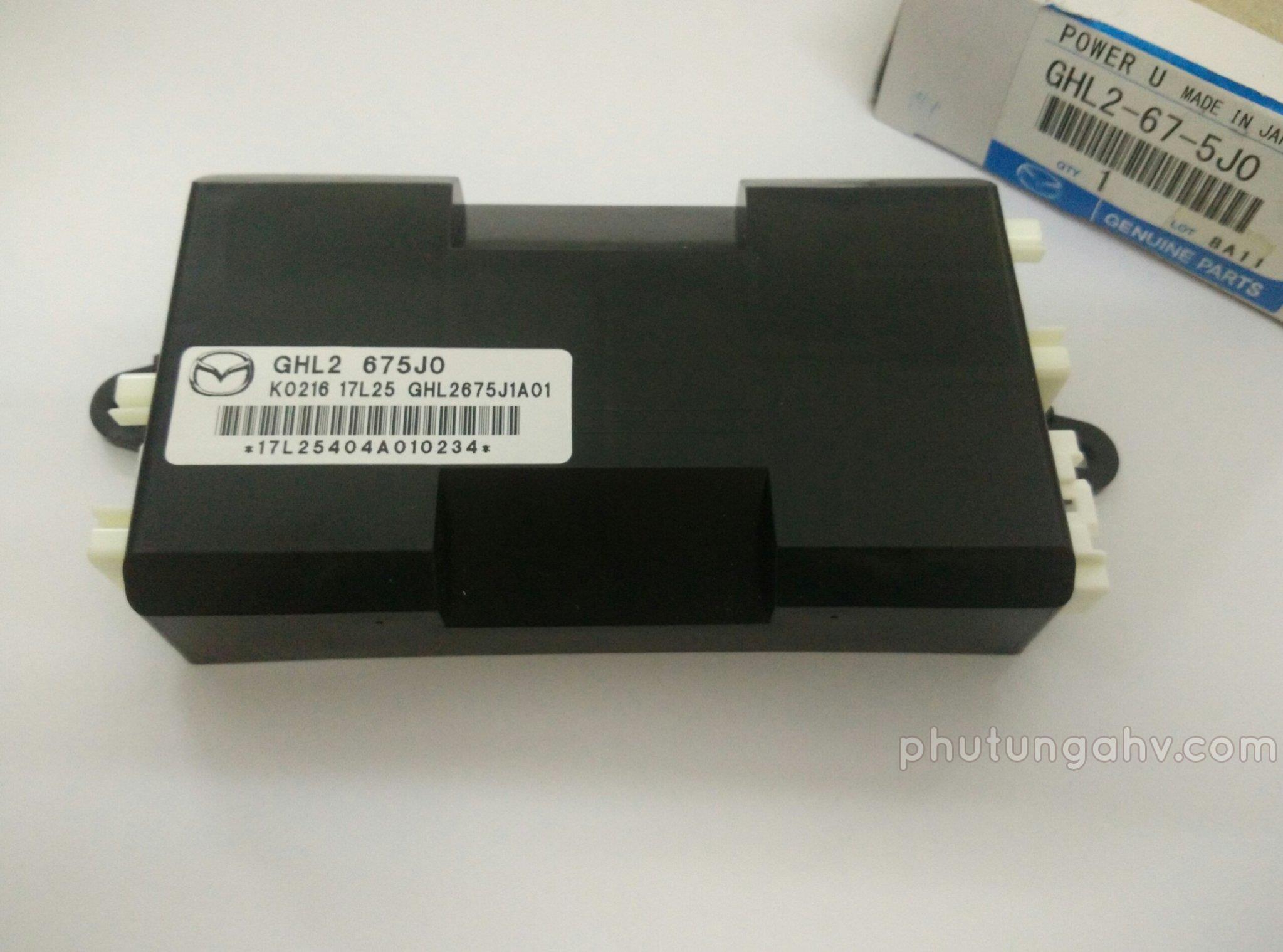 HỘP ĐIỀU KHIỂN GHẾ TRƯỚC	POWER UNIT,FRT SEAT MAZDA 6