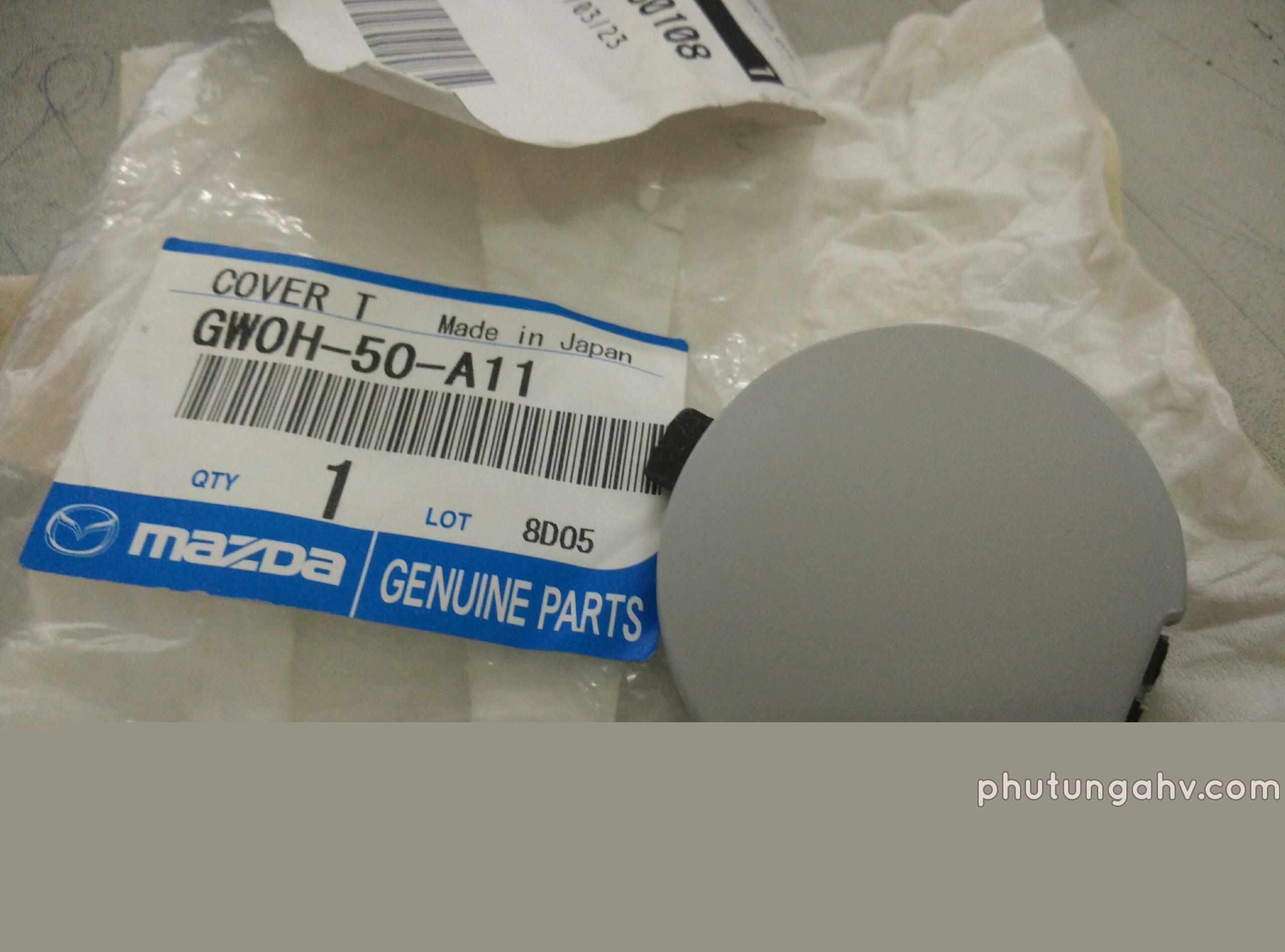 NẮP NHỰA CHE MÓC KÉO XE, PHÍA TRƯỚC COVER,TOWI