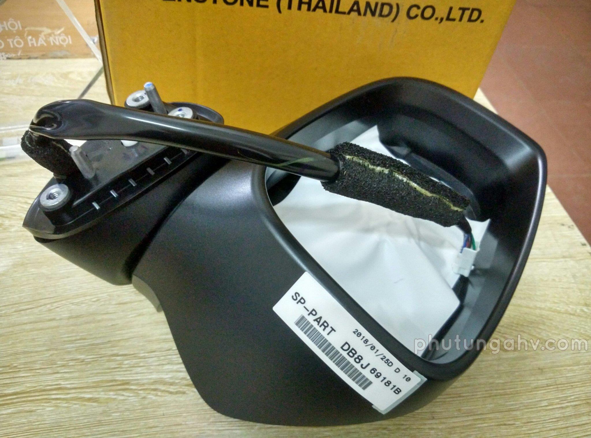 KÍNH CHIẾU HẬU, TRÁI	BODY(L),DO	MAZDA 2 (2015)