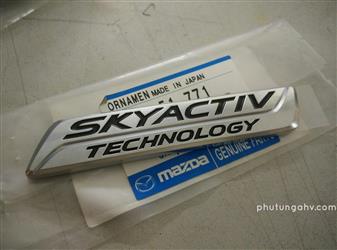 BIỂU TƯỢNG CHỮ SKYACTIV ORNAMENT